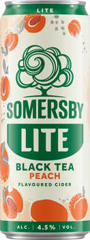 Somersby Black Tea Peach LITE